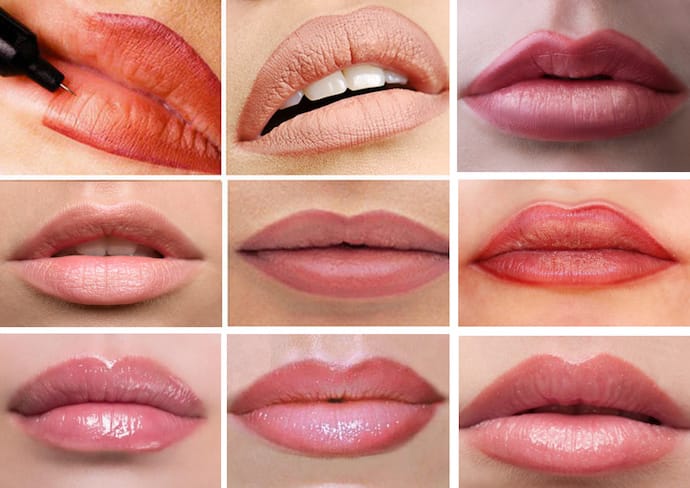 перманентный макияж губ