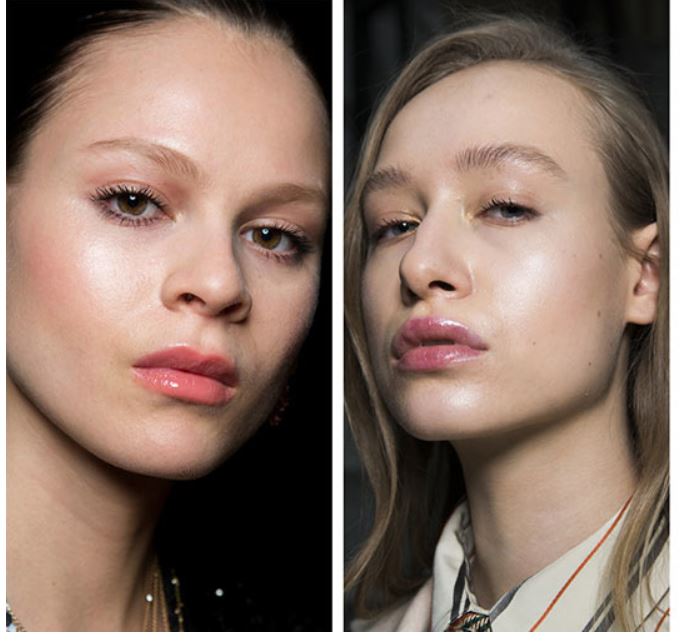 макияж губ осень-зима 2019-2020